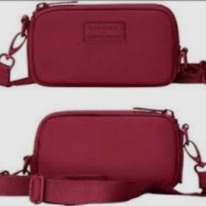Dagne Dover Small Crossbody Bag Adjustable Strap Zipper Closure Crossbody Bag